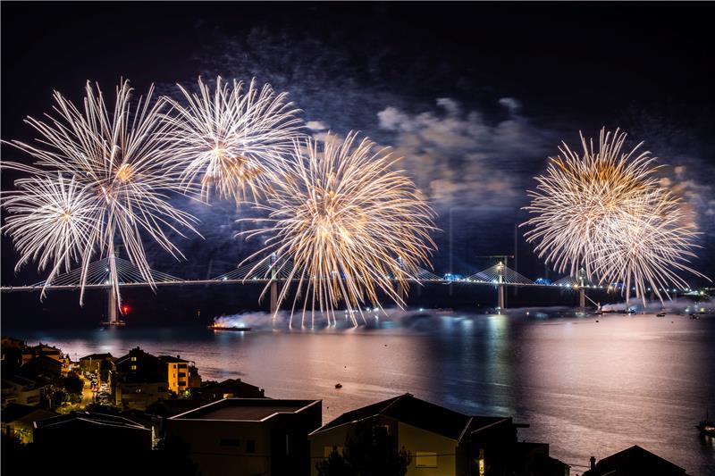 Pelješac Bridge joined together