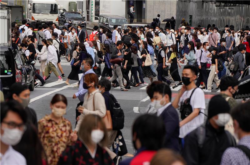 Dnevni broj zaraženih u Japanu prvi put prešao 10.000 - Nippon TV