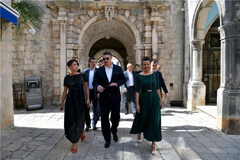 Milanović na Korčuli