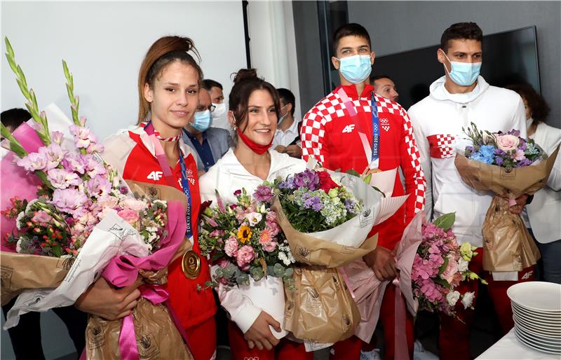 Svečani doček olimpijske taekwondo reprezentacije