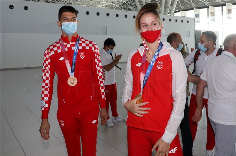 Svečani doček olimpijske taekwondo reprezentacije