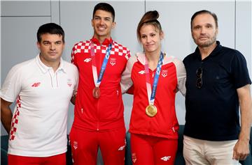 Svečani doček olimpijske taekwondo reprezentacije