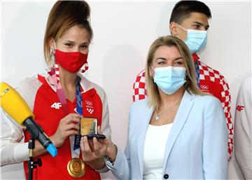 Svečani doček olimpijske taekwondo reprezentacije