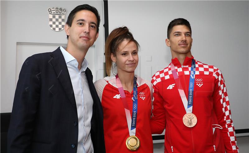 Svečani doček olimpijske taekwondo reprezentacije