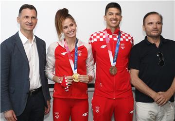 Svečani doček olimpijske taekwondo reprezentacije