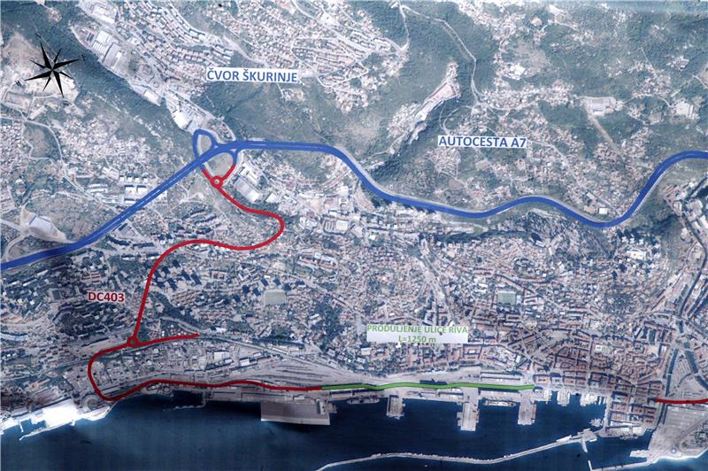 Deal on construction of road connecting D403 road and Rijeka port signed