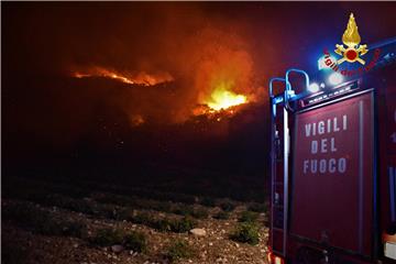 ITALY SICILY WILDFIRES