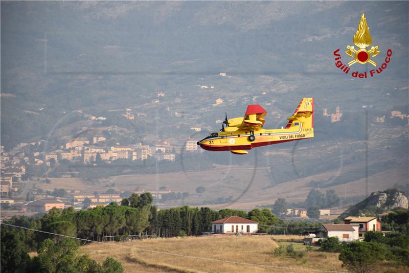 ITALY SICILY WILDFIRES