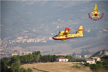 ITALY SICILY WILDFIRES