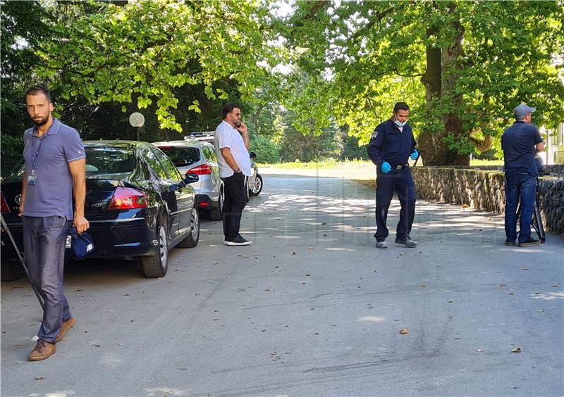 Očevid nakon požara u bolnici u Novom Marofu