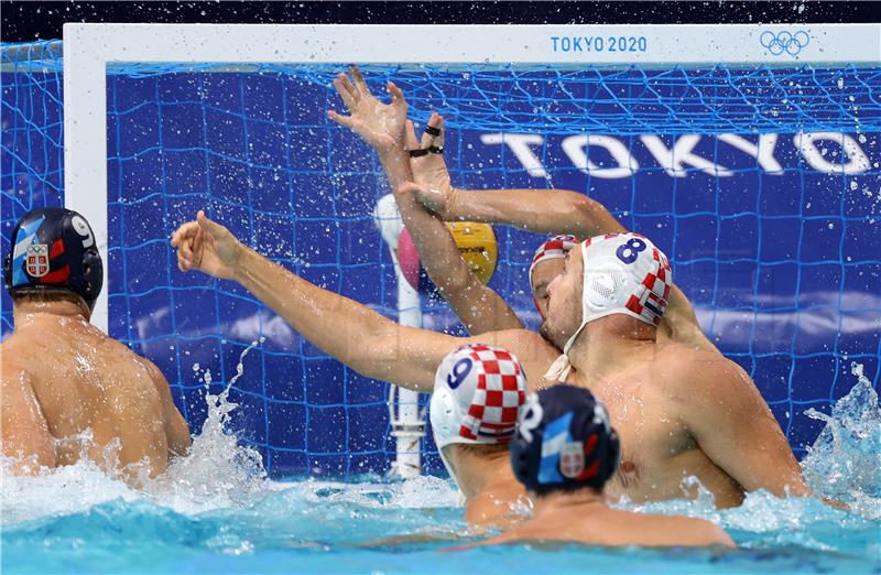 TOKIO2020: Vaterpolo, Hrvatska - Srbija