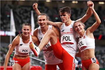 OI: Poljskoj prvo zlato na 4x400m mješovito