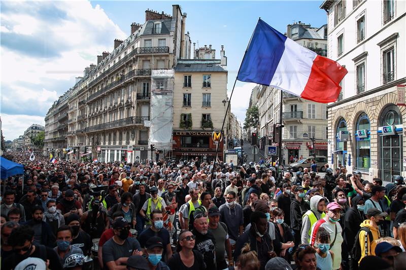 FRANCE CORONAVIRUS PANDEMIC VACCINATION PROTEST