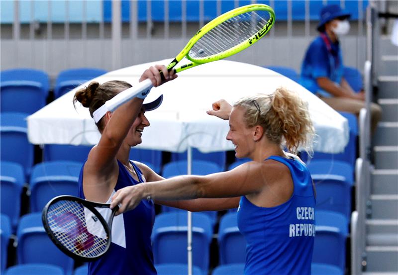 OI - Tenis: Krejčikova i Siniakova zlatne u paru