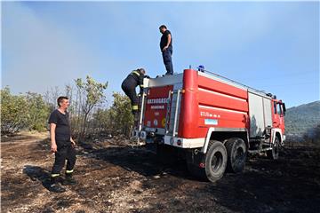 Požar kod Trogira                           