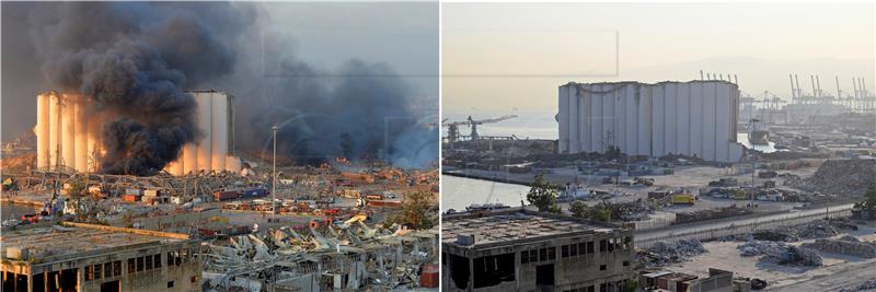 LEBANON BEIRUT PORT EXPLOSION ANNIVERSARY