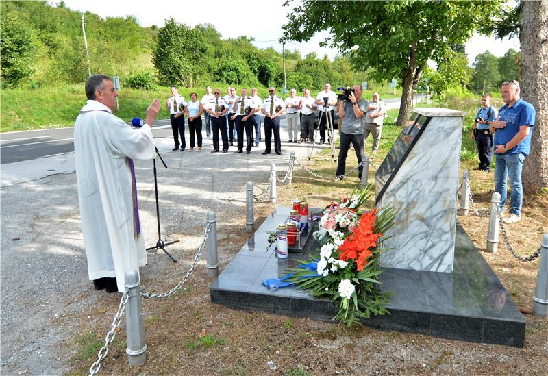 30-godišnjica pogibije trojice karlovačkih policajaca u Budačkoj Rijeci