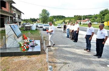 30-godišnjica pogibije trojice karlovačkih policajaca u Budačkoj Rijeci