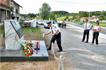 30-godišnjica pogibije trojice karlovačkih policajaca u Budačkoj Rijeci