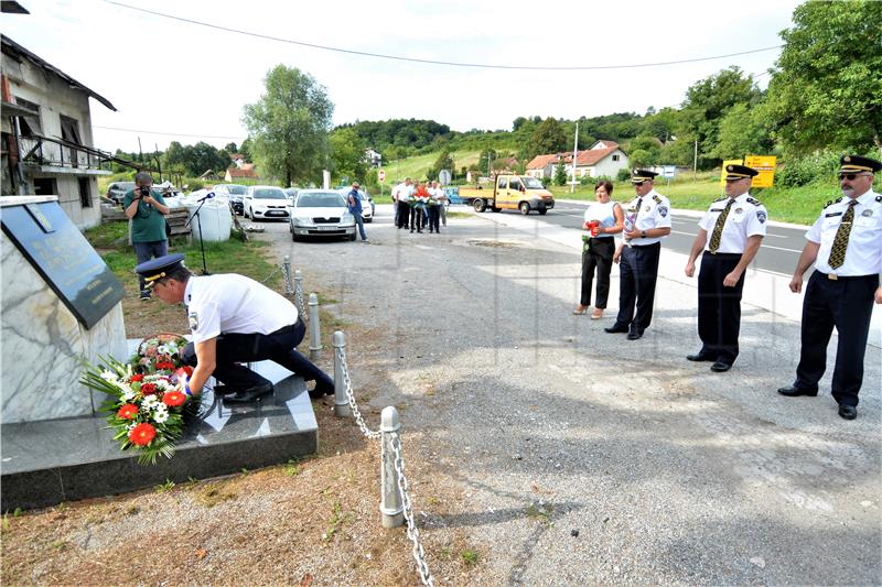 30-godišnjica pogibije trojice karlovačkih policajaca u Budačkoj Rijeci