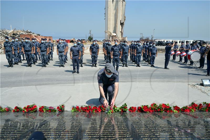 LEBANON BEIRUT PORT EXPLOSION ANNIVERSARY