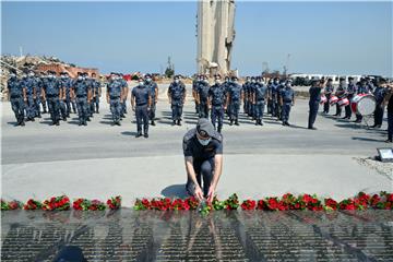 LEBANON BEIRUT PORT EXPLOSION ANNIVERSARY