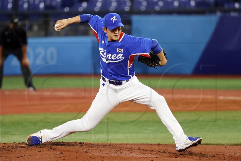 SOUTH KOREA S.Korea-Japan baseball semifinals