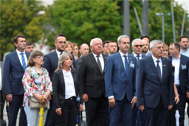 Knin: Obilježavanje Dana pobjede