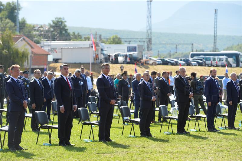 Knin: Obilježavanje Dana pobjede