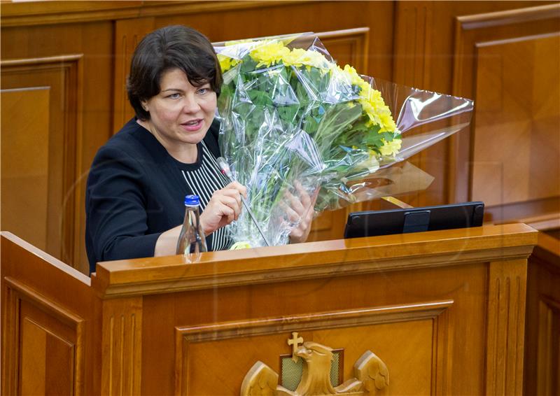 MOLDOVA PARLIAMENT GOVERNMENT VOTE