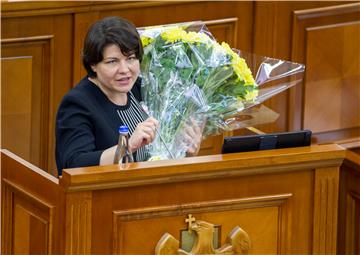 MOLDOVA PARLIAMENT GOVERNMENT VOTE