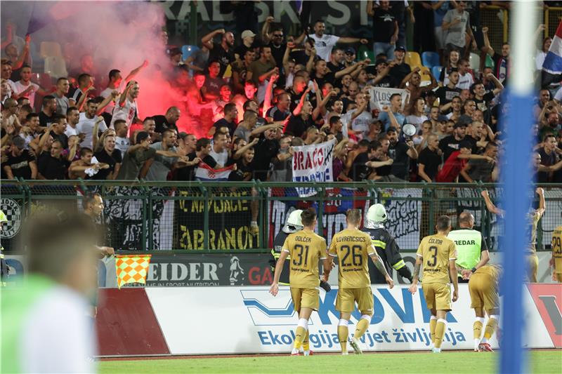 Utakmica 4. kola Prve HNL Gorica - Hajduk