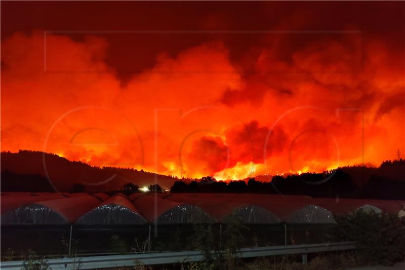 Šesti dan požara u Grčkoj, novi dan pakla za stanovnike otoka Evia