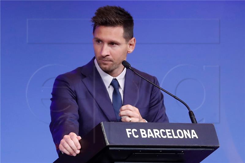 Messi u suzama: Nisam nikada zamišljao odlazak iz Barcelone