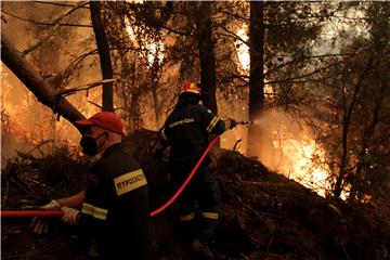 GREECE WILDFIRES