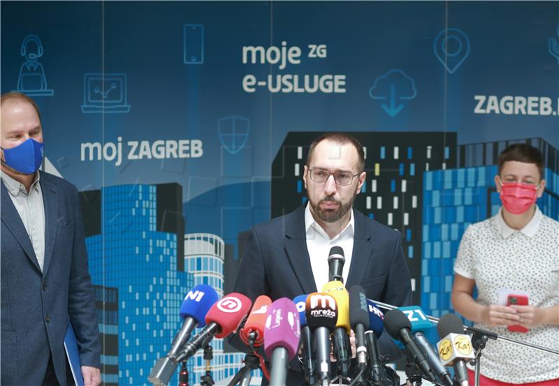 Tomašević održao konferenciju za novinare