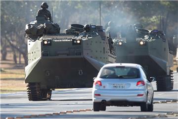 BRAZIL GOVERNMENT MILITARY PARADE