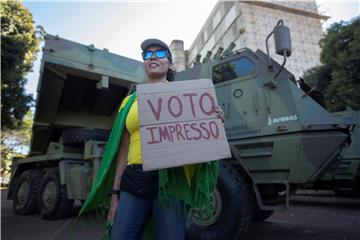 BRAZIL GOVERNMENT MILITARY PARADE