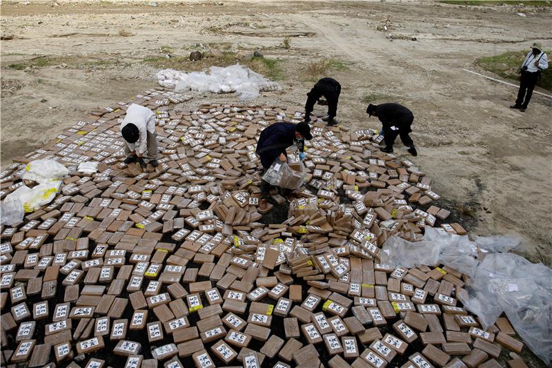 EL SALVADOR CRIME POLICE DRUGS