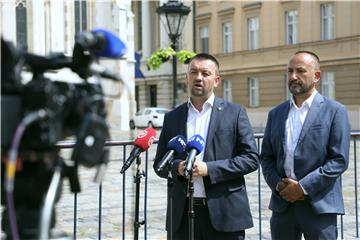 Konferencija za medije Hrvatskih suverenista