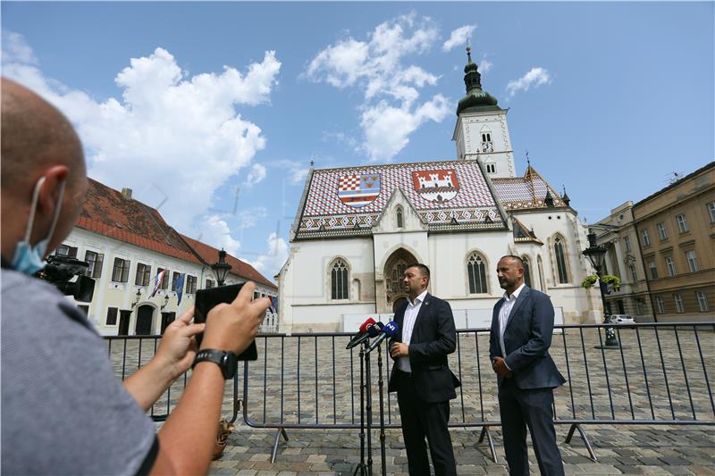 Konferencija za medije Hrvatskih suverenista