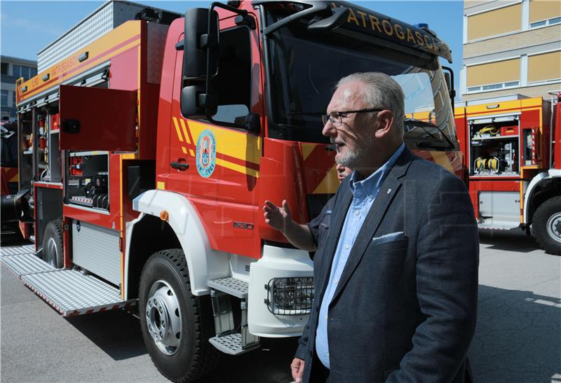 15 new vehicles delivered to Croatian fire services