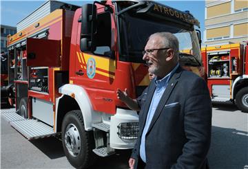 15 new vehicles delivered to Croatian fire services