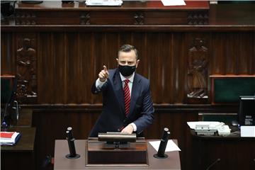 POLAND PARLIAMENT MEDIA