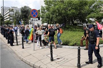 POLAND PARLIAMENT BROADCASTING ACT BILL PROTEST