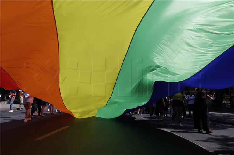 Hundreds turn out for 3rd LGBT parade in Sarajevo