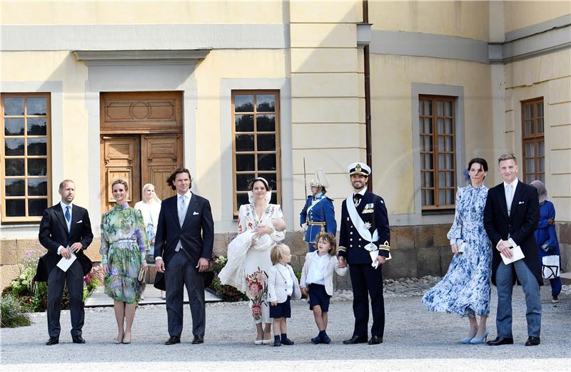 SWEDEN ROYALTY PRINCE JULIAN CHRISTENING