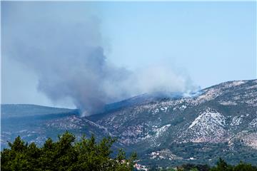 Požar na granici s Bosnom i Hercegovinom