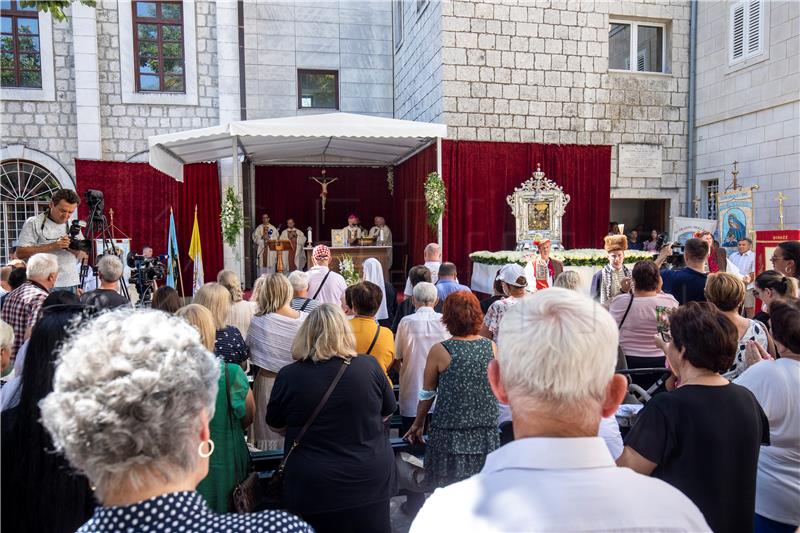 Obilježen blagdan Velike Gospe u Sinju