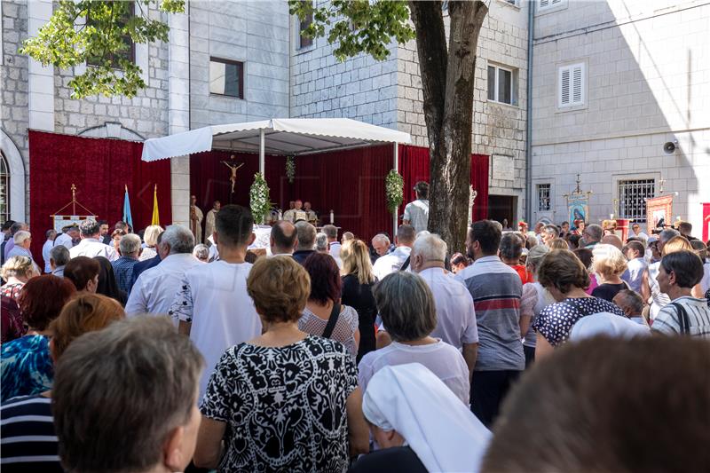 Obilježen blagdan Velike Gospe u Sinju